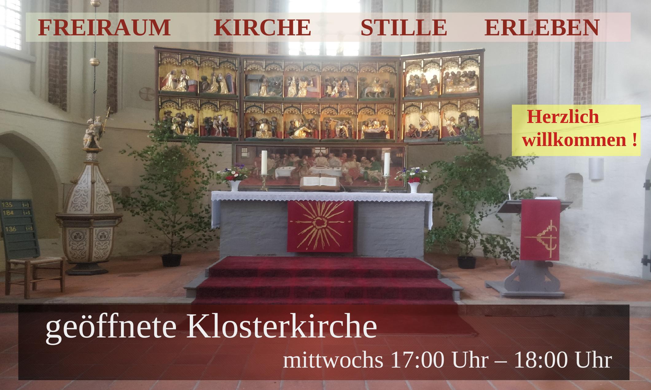 geoeffnete Kirche